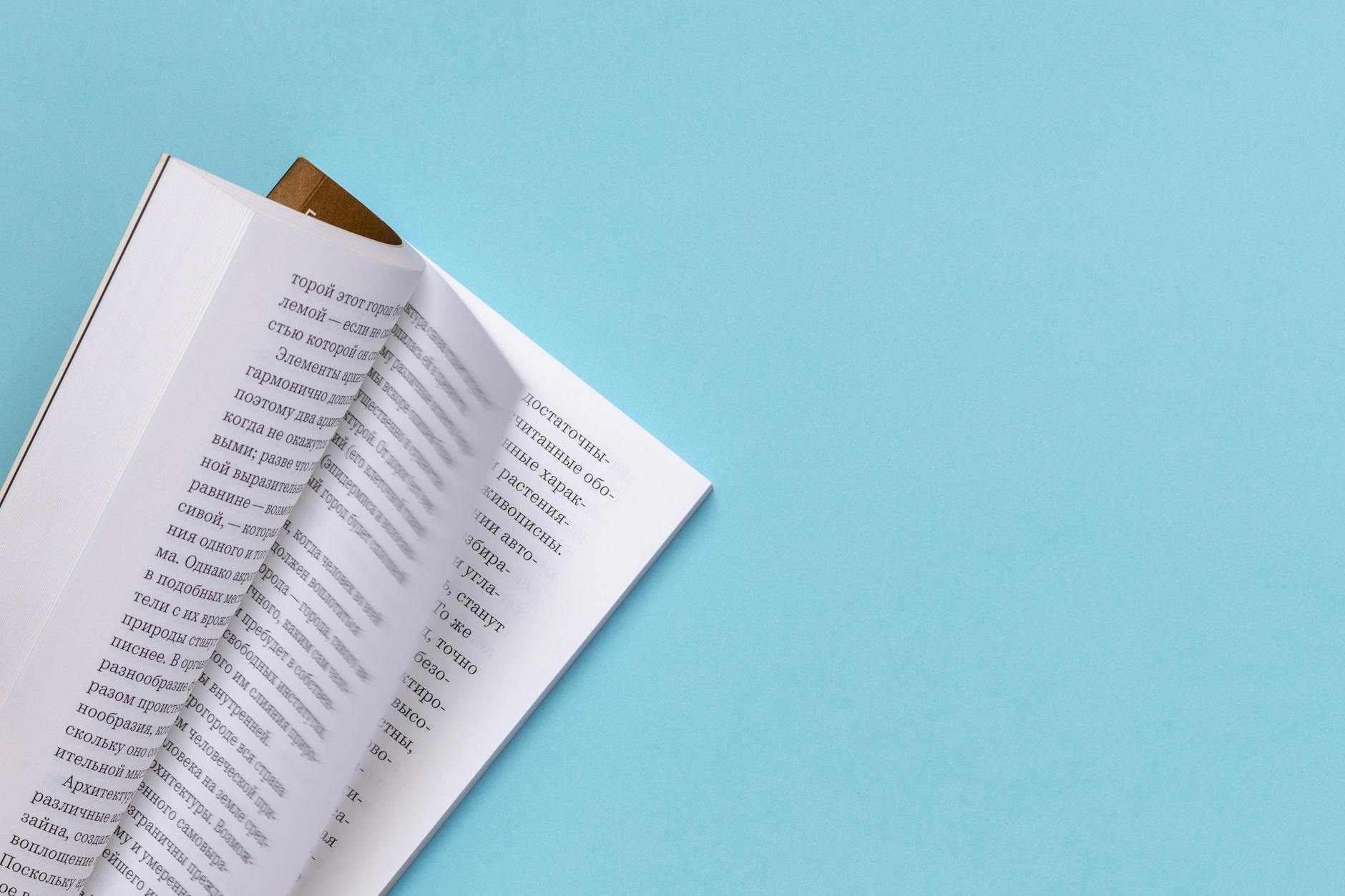 white bookpages